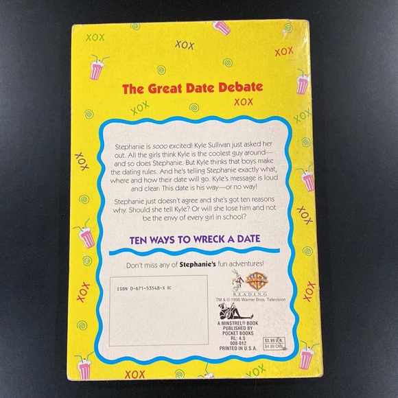 Full House Stephanie #15: Ten Ways to Wreck A Date by Peter Landesman - Novel - Picture 2 of 9